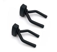 Alnicov Guitar Wall Mount Hanger,Guitar Wall Mount Display,2 Pack Guitar Hangers Hook Holder Stand for Various Guitar Bass Violin Ukulele