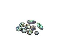 Alnicov High Quanlity 9Pcs/Set Alto Tenor Soprano Saxophone Sax Pearls Key Buttons Inlays Accessories,Multicolor