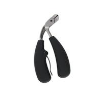 Alnicov Innovative Design Angled Head Toenail Clippers for Thick Nails for Seniors and Podiatrists, Thick Finger Nail Clippers with Catcher