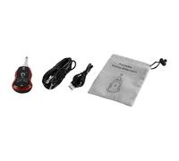 Alnicov Mini Guitar Amplifier with Headphone Jack Rechargeable Pocket-Sized Bluetooth Receiver Clean Chorus Effect Compact Sound System for Practice and Performance