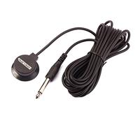 Alnicov Mini Piezo Pickup Contact Microphone Transducer with 1/4 Output Plug and 3 Meters Cable for Acoustic Guitar Violin Banjo Mandolin