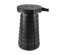 Alnicov Portable Telescopic Stool - Adjustable Folding Camping Stool For Outdoor Hiking Fishing Maximum Weight Capacity 440 Lbs Lightweight Pp Stool With Non-Slip Base