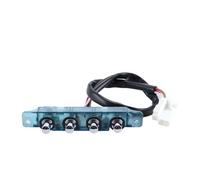 Alnicov Push Button Kitchen Hood Switch 4 Button Common Control Panel Range Hood Extractor Fan Replacement Part