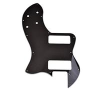 Alnicov Telecaster Thinline Pickguard P90 Modern Player Deluxe Tele Black