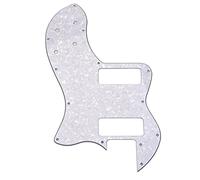Alnicov Telecaster Thinline Pickguard P90 Modern Player Deluxe Tele White Pearl