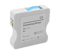 Alnicov Tooth Sandpaper Dental Polishing Strips 4 mm Width 6 m/Rolls/Box, Tooth Sandpaper Interdental Sanding Tools for Polishing Teeth