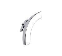 Alnicov Zinc Alloy Banjo Armrest Single Leg Banjo Armrest with Screws for Banjo Replacement Parts Accessories Silver