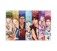 ALNILA Anime Kuroko No Basket 15 Canvas Poster Wall Art Decor Print Picture Paintings for Living Room Bedroom Decoration Unframe-style 12x18inch(30x45cm)