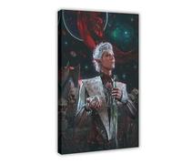 ALNILA Game BG3 Astarion 15 Canvas Poster Bedroom Decor Sports Landscape Office Room Decor Gift Frame-style 16x24inch(40x60cm)