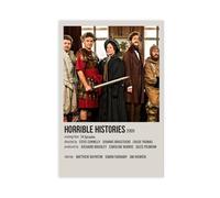ALNILA Horrible Histories 1 Canvas Poster Wall Art Decor Print Picture Paintings for Living Room Bedroom Decoration Unframe-style 12x18inch(30x45cm)