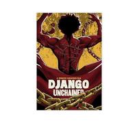 ALNILA Movie Django Unchained 3 Canvas Poster Bedroom Decor Sports Landscape Office Room Decor Gift Unframe-style 12x18inch(30x45cm)