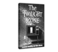 ALNILA Tv The Twilight Zone 4 Canvas Poster Wall Art Decor Print Picture Paintings for Living Room Bedroom Decoration Frame-style 16x24inch(40x60cm)