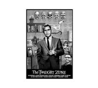 ALNILA Tv The Twilight Zone 9 Canvas Poster Wall Art Decor Print Picture Paintings for Living Room Bedroom Decoration Unframe-style 12x18inch(30x45cm)