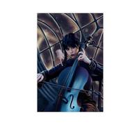 ALNILA Tv Wednesday 11 Canvas Poster Wall Art Decor Print Picture Paintings for Living Room Bedroom Decoration Unframe-style 12x18inch(30x45cm)