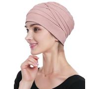 Alnorm Chemotherapy Hats Head Coverings for Chemo Patients Washed Pink