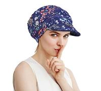 Alnorm Fashion Hat Cap with Brim Visor for Women Ladies Green Blue