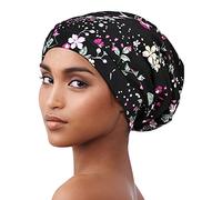 Alnorm Slouch Skullcap Beanie Satin Lined Knitted Cap Large