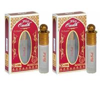AlNuaim White Oudh Attar Perfume Oil, Alcohol-Free, Long Lasting Fragrance, 6ml (2 Unit)