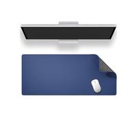 ALOANES Dark Blue Waterproof Mouse Pad, 3XL 15.74"x35.43"x0.12"