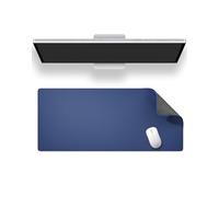 ALOANES Dark Blue Waterproof Mouse Pad, XXL 11.81"x31.50"x0.12"