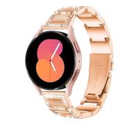 Alociaga Dressy Bling Band Compatible for Samsung Galaxy Watch 7/6/5/4 40mm 44mm/Galaxy Watch 5 Pro 45mm/Galaxy Watch 4 Classic 46mm 42mm, 20mm Luxury Designer Bracelet Jewelry Strap for Women