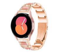 Alociaga Dressy Bling Band Compatible for Samsung Galaxy Watch 7/6/5/4 40mm 44mm/Galaxy Watch 5 Pro 45mm/Galaxy Watch 4 Classic 46mm 42mm, 20mm Luxury Designer Bracelet Jewelry Strap for Women