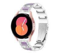 Alociaga Dressy Bling Band Compatible for Samsung Galaxy Watch 7/6/5/4 40mm 44mm/Galaxy Watch 5 Pro 45mm/Galaxy Watch 4 Classic 46mm 42mm, 20mm Luxury Designer Bracelet Jewelry Strap for Women