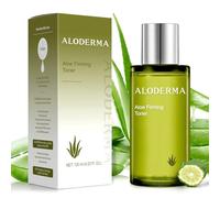 Aloderma Firming Skin Tonic with Organic Aloe Vera 91% - Natural Face Tonic for Women with Natural Botanics to Reduce the Appearance of Fine Lines and Wrinkles - Facial Tonic