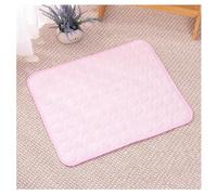 Aloe-aura Dog Cooling Mat, Aloe Aura Dog Cooling Mat 4x More Effective for Small Large Dogs Cats Pet Coolings Pad Outdoor Summer Camping Cool Blankets (Pink - XS)