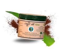Aloe Center 100% Arabica Aloe Coffee - With Aloe arborescens Extract, 150 g for About 45 Cups - Natural Coffee for Classic Moka Pot, Premium Quality