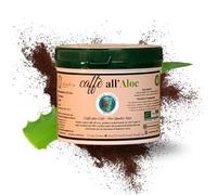 Aloe Center Aloe Coffee Arabica 100% - With Aloe Arborescens Extract, 150g for About 45 Cups - Natural Coffee for Classic Moka, Premium Quality