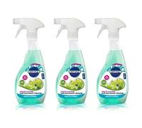 Aloe & Cucumber Multi-Surface Cleaner Spray, Kills 99.9% of Bacteria, Plant-Based Formula, 500ml, Pack of 3