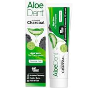 Aloe Dent - Activated Charcoal Gel Toothpaste - Fluoride Free - Activated Cleansing, Supports Healthy Gums & Freshens Breath - Vegan, Cruelty & SLS Free - 100ml - 3 Pack