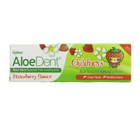 Aloe Dent | Aloe Vera Childrens Toothpaste - Strawberry Flavour | 50ml
