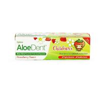 Aloe Dent Children's Aloe Vera Toothpaste 50ml Strawberry-3 Pack