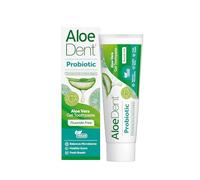 AloeDent Probiotic Toothpaste Fluoride Free - Balance Mouth Microbiome, Natural Oral Probiotic with Aloe Vera & Xylitol, SLS Free, Vegan, 75ml