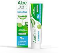 Aloe Dent - Sensitive Aloe Vera Gel Toothpaste - Fluoride Free - Prevents Plaque, Supports Sensitive Gums & Freshens Breath - Vegan, Cruelty & SLS Free - 100ml - 3 Pack