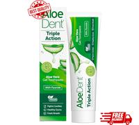 ALOE DENT TRIPLE ACTION ALOE VERA FLUORIDE FREE TOOTHPASTE 100ml