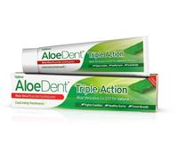 Aloe Dent Triple Action Aloe Vera Gel Toothpaste w/Fluoride 100ml - 4 Pack