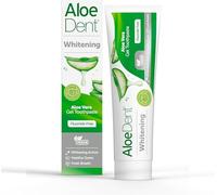 Aloe Dent - Whitening Aloe Vera Gel Toothpaste - Fluoride Free - Whitening Action, Supports Healthy Gums & Freshens Breath - Vegan, Cruelty & SLS Free - 100ml - 3 Pack