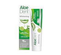 Aloe Dent Whitening Aloe Vera Toothpaste with Fluoride , Natural Action, Vegan, Cruelty Free , SLS Free, Naturally White, Healthy Gums , 100 ml