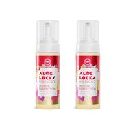 ALOÉ LOCKS | Hibiscus Perfection Mousse | Locs, Braids & Protective Styles | Natural Hold, Hydration & Shine | Aloe Vera, Hibiscus, Keratin & Castor Oil | Pack of 2 × 165 ml