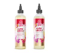 ALOÉ LOCKS | Hibiscus Refresh Shampoo 250 ml + Hibiscus Care Serum 250 ml | Locs, Braids & Protective Styles | Cleansing, Long-Lasting Hydration, Repair & Hair Growth