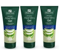 Aloe Pura Aloe Vera Organic Gel with Vitamins A C & E - 200ml x 3