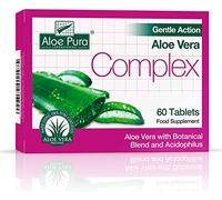 Aloe Pura Gentle Action Aloe Vera Complex 60 Tablets (Pack of 2)