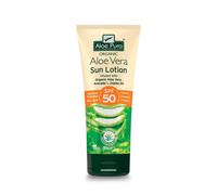 Aloe Pura, Organic Aloe Vera Sun Lotion SPF 50, Natural, Vegetarian, Cruelty Free, Paraben & SLS Free, Long-Lasting Shield, Maximum Protection, 200ml