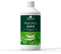 Aloe Pura Vera Maximum Strength Juice, Natural, Vegan, 1 l (Pack of 1)