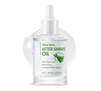 Aloe Vera After Shave Oil for Women & Men, Soothing & Hydrating Treatment to Prevent Ingrown Hair for Smooth, Irritation-Free Skin for Daily Use 45ml