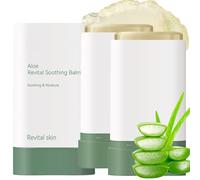 Aloe Vera After Sun Cream Stick,Organic Aloe Vera Gel for Face & Body,After Sun Lotion Calm Balm with Repairing&Soothing Skin,Aloe Vera Moisturizer Stick Deeply Hydrates,Fast-Absorbing (2PCS, 2PCS)