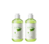 Aloe Vera After-Sun Gel, Natural Soothing Moisturiser for Sunburn, Irritated & Dry Skin, Suitable for All Skin Types, 200ml (2PCS)